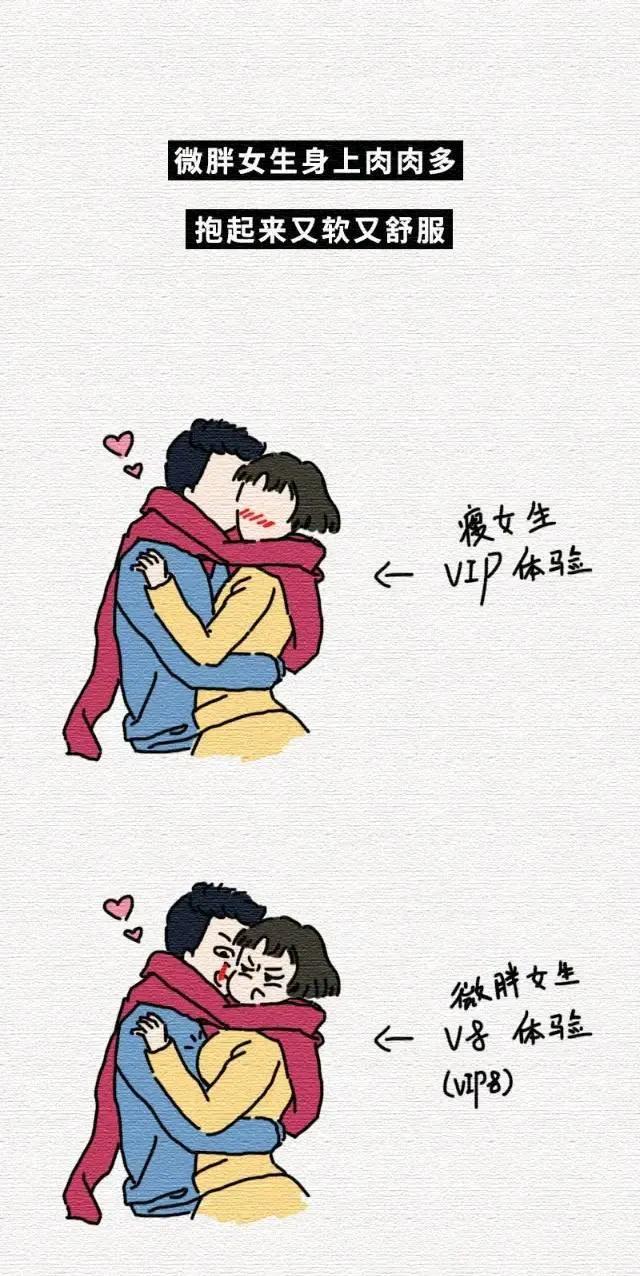 女孩|微胖女孩也太心酸了吧！（漫画）