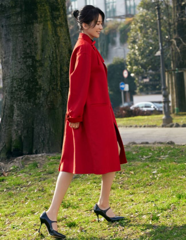 陈数|40、50岁女人怎么把红色穿出惊艳感?看陈数俞飞鸿就知道了,真美