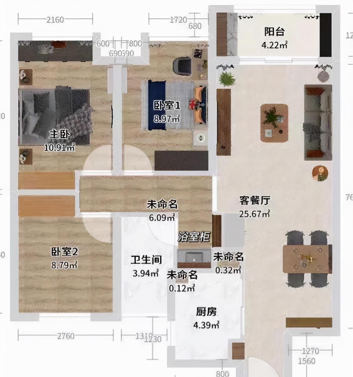 100㎡“穷装”风,安逸舒适融进每寸空间,狠狠地圈了一波老少粉