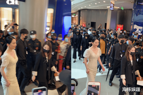 沈梦辰|50岁俞飞鸿近况，穿薄纱鱼尾裙现身商演，肤白貌美气质绝佳