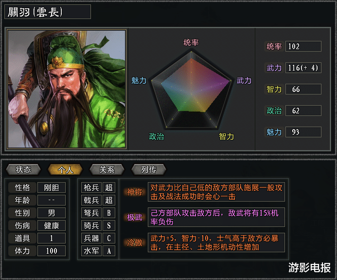 蜀汉|《大浪淘沙》蜀汉专属之罪 关羽双判定暴击 陈到战场切兵种均是独享