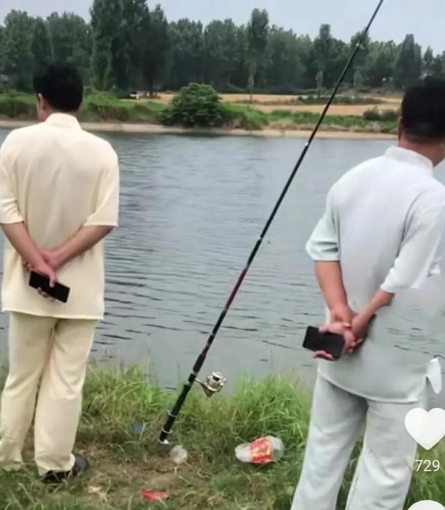 宝马|姚爸跟郭威岳父终是没忍得住诱惑，第二天携带鱼竿重返战场