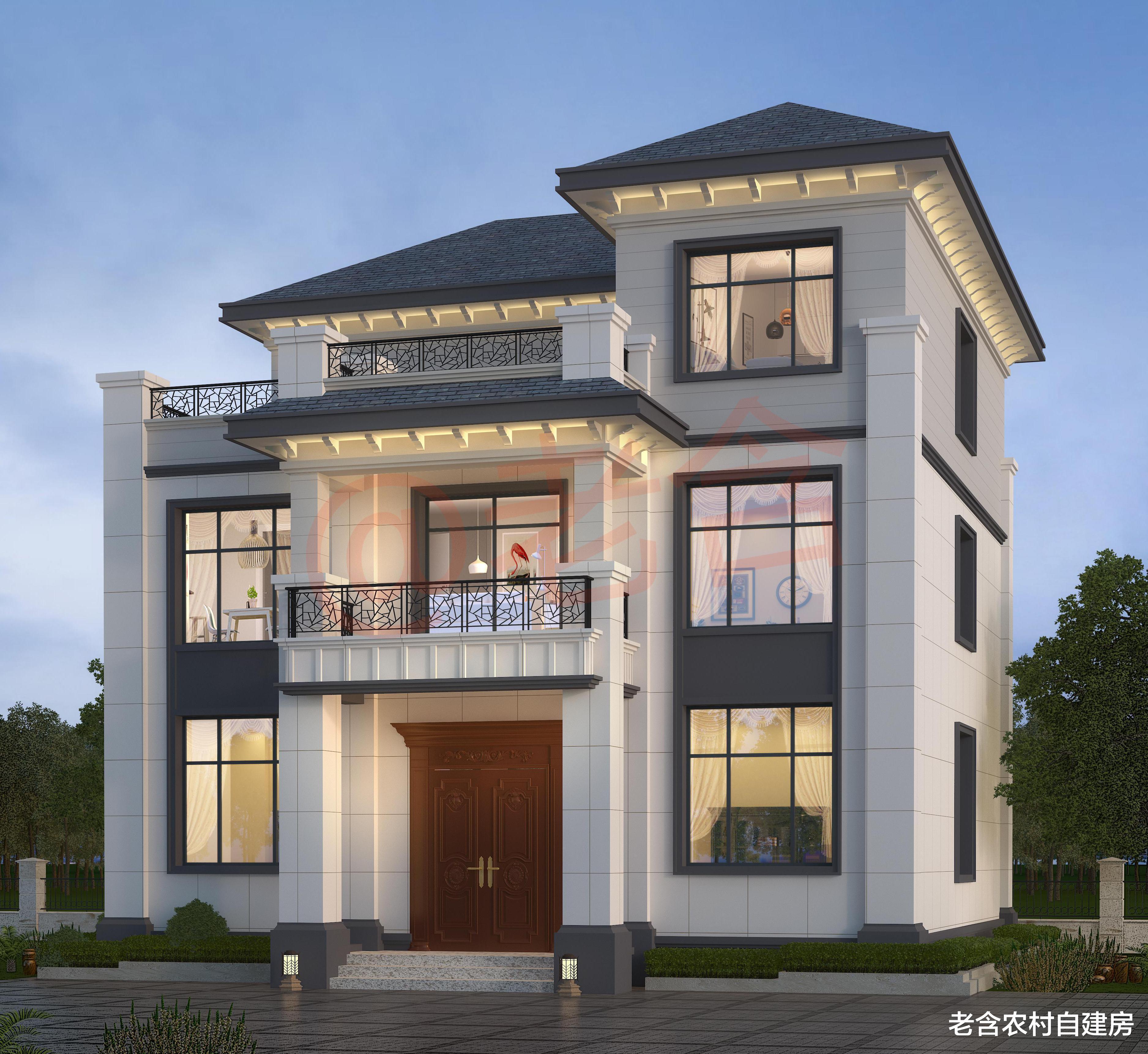 找了5款农村自建房效果图，外观布局各有不同，我该怎么选择？