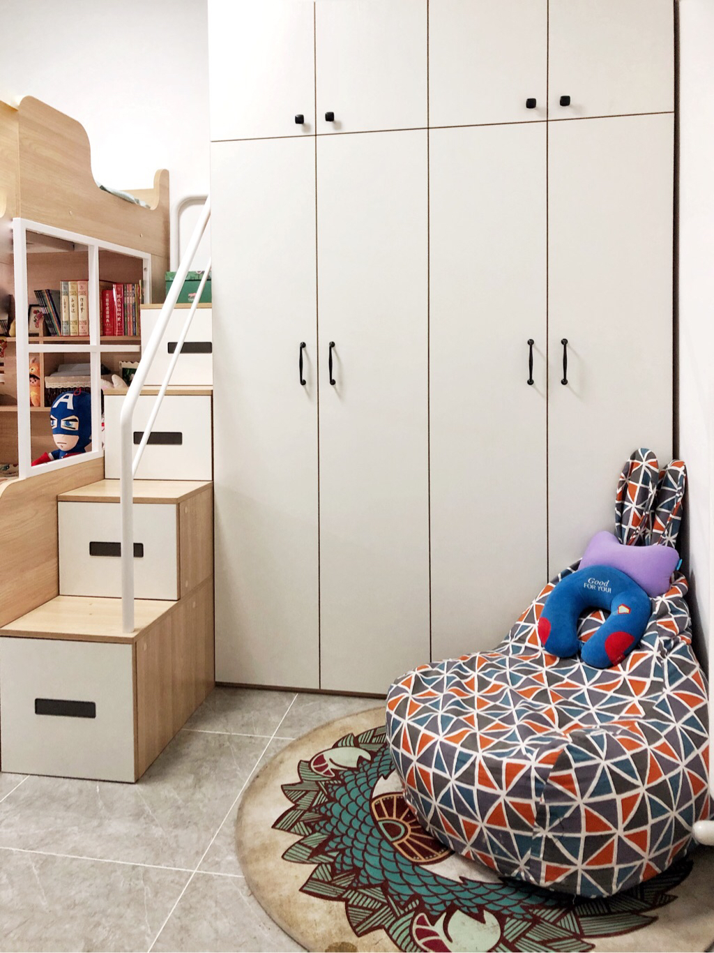 姐姐|37㎡简约一居，合理规划榨干每寸空间，住下一家四口不拥挤，跪服！