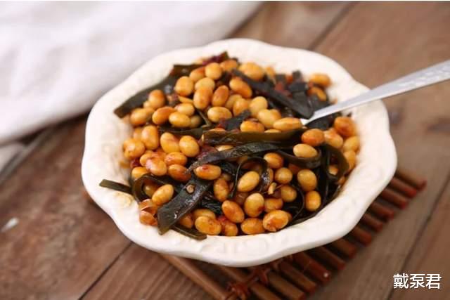 戴泵君|「糖友菜谱」海带焖黄豆