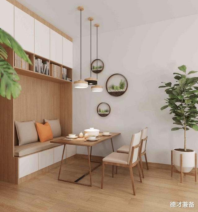 德才兼备|55㎡日式小清新，舍去吊顶造型，全屋简单精致，真是一股清流
