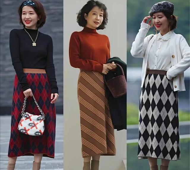 静静时尚达人 这才是50岁女人的深秋穿搭，这22套优雅不易撞衫，显贵显气质
