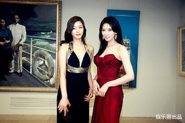 林志玲|林志玲和全智贤合影，气场差距引起热议，被指气场不在一个层面