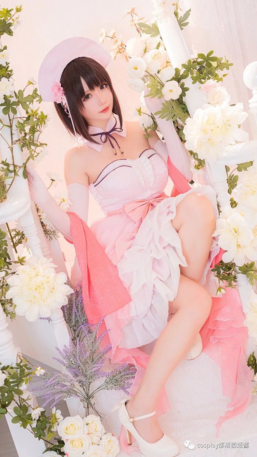 |cos：治愈系女仆加藤惠cos正片@星之迟迟