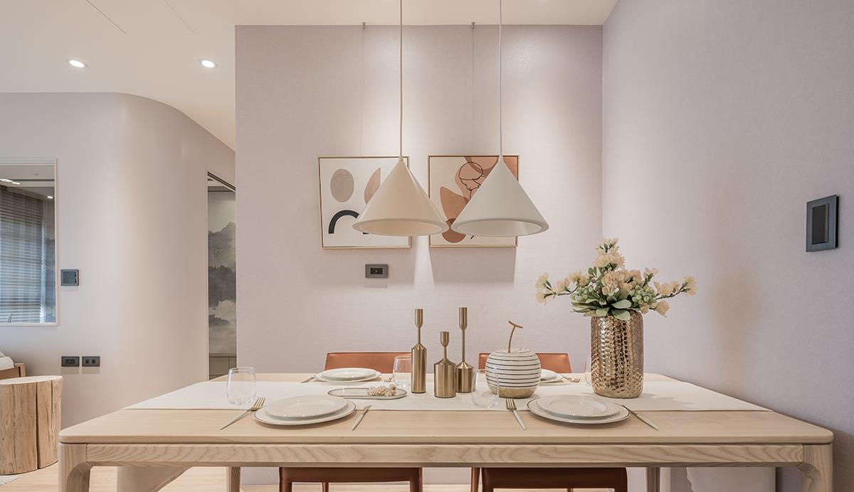 |家还是越温暖越好看,这杏仁奶茶色的设计真的太养眼了,跟着学!