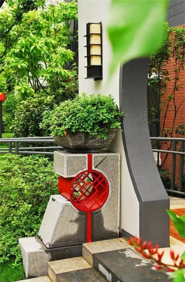 |中式风格庭院的细节之处有多美？那是中国人的骨子里的中式浪漫