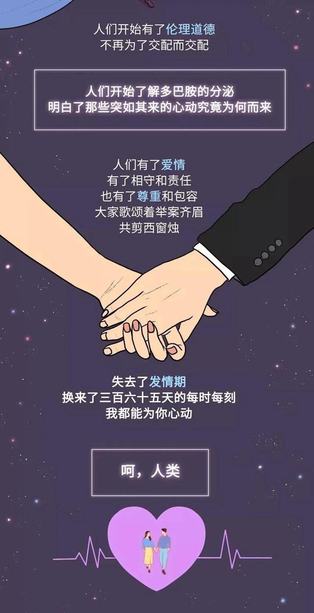 霍金 动物“发情期”只在春天，为何人类却全年无休？一组漫画「揭秘」