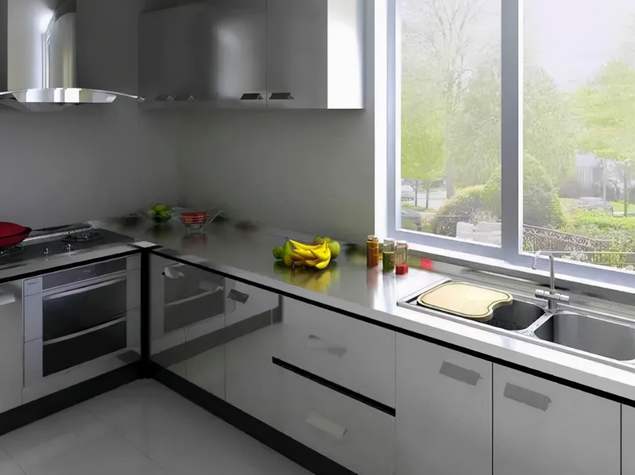 大理石台面也太土了,这种材料好清洁还便宜,老妈看了也说好