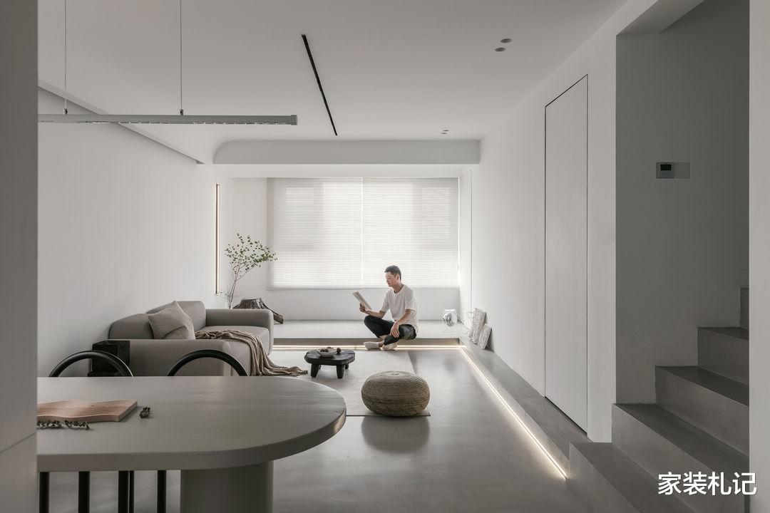 家装札记|极简，才有的高级感！110㎡空灵雅韵，没有一丝俗气