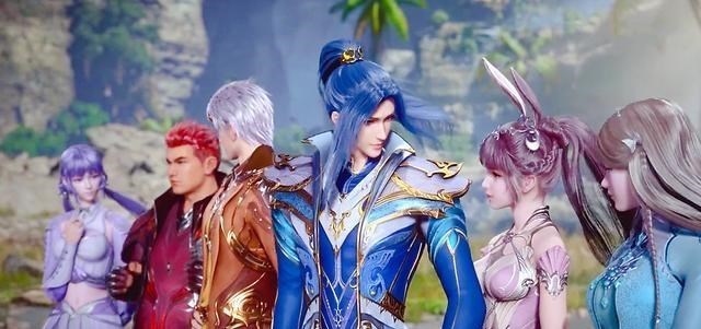c位|斗罗4周年海报曝光，奥斯卡和马红俊站C位，马尾唐三沦为配角