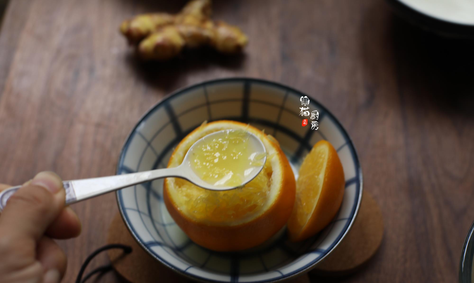 银耳|老一辈人都知道盐蒸橙子的妙用，清内热又祛风，润肺止咳真管用