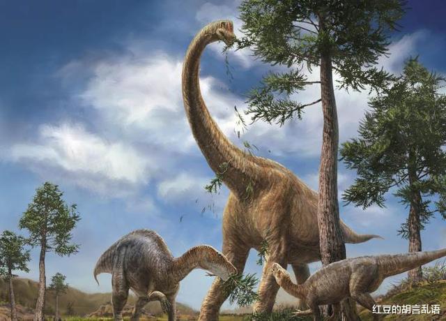 恐龙 地球上出现过最大的和最重的恐龙之一，腕龙。