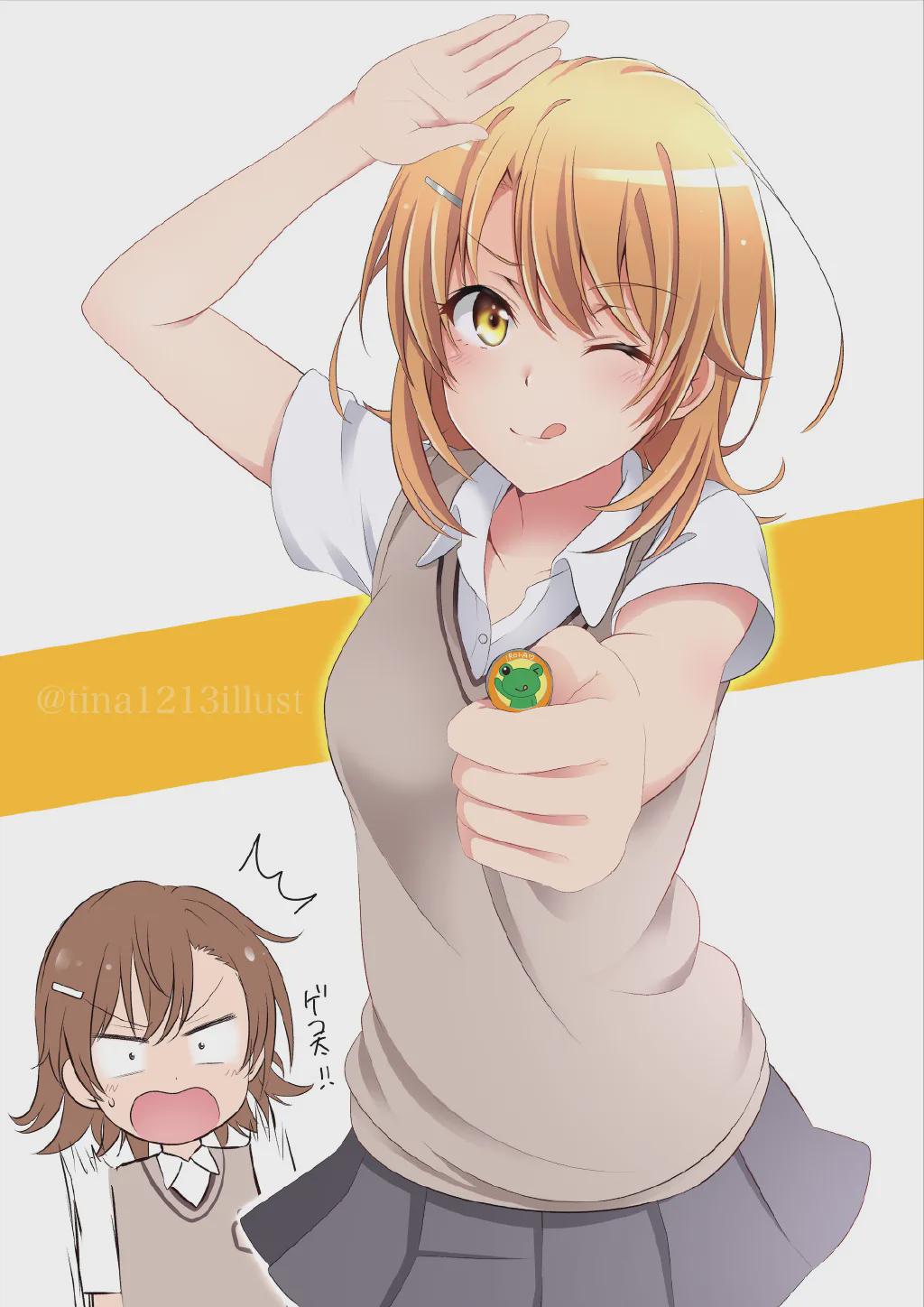 |动漫美图：一色彩羽