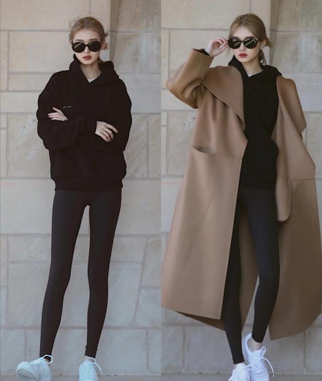 静静时尚达人 秋冬穿搭不一定“臃肿”！照着这么穿显苗条，又飒又酷又有型