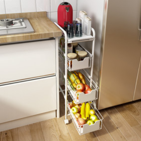 |一进小姨家的厨房以为走错了，物品摆放太整齐，看不到瓶瓶罐罐！