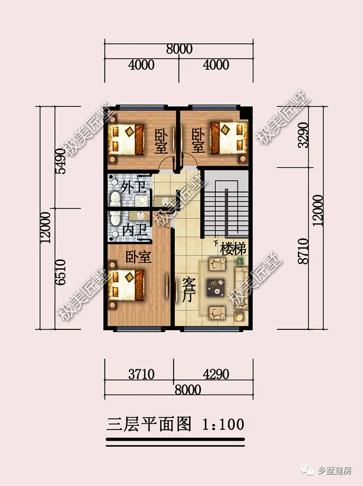 增城|商住两用的三层别墅，占地不足90平，打造您的理想住宅