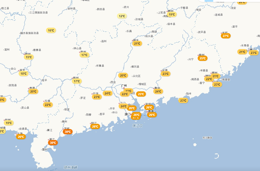 天气说 确认了！广东大面积降温降雨即将来袭！但广东也有一个坏消息！