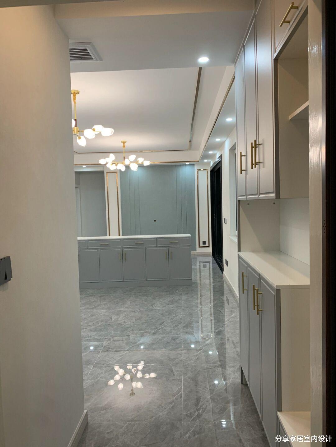 分享家居室内设计|跟风装修全屋选择灰色调,打扫干净还没家具看着很喜欢,很满意!