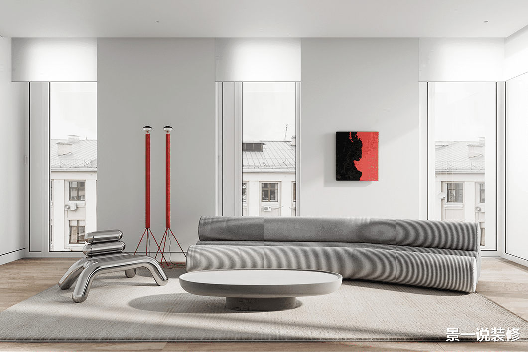 30岁宝妈晒自己家100㎡住房，极简风设计很飒，真心值得学习