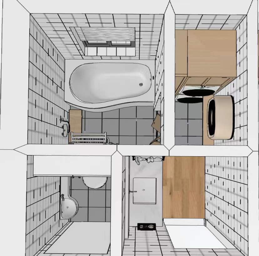 上海一宝妈将60平小家爆改出3室，坚持卫浴四分离，装修细节令人佩服