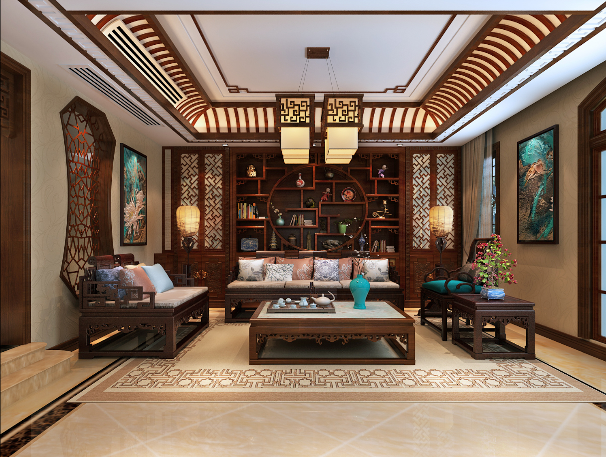 师古创今装饰工程|百年环保红木家装,健康天然家居时尚