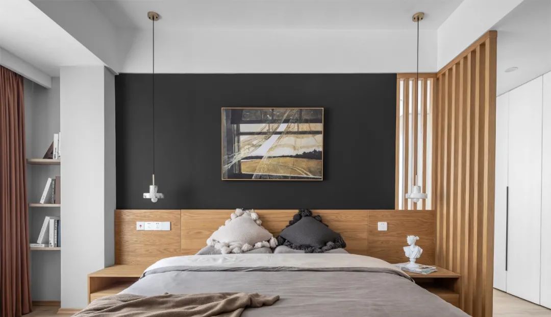 128m2三室混搭风,论老破小变轻复古搭配,我只服他家!