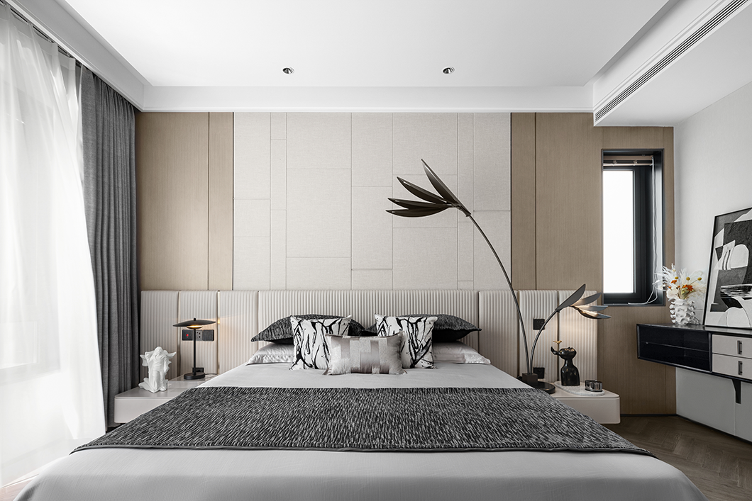 |别墅装修案例|400㎡简洁高级灰，当代都市，精致生活！