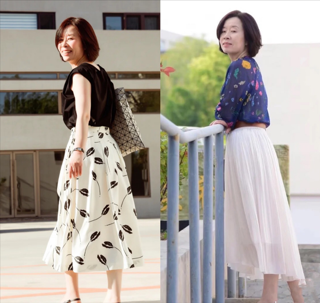 泰安秋子|这才是50岁女人该有的夏日穿搭：不花哨不扮嫩、自然老去就很美！