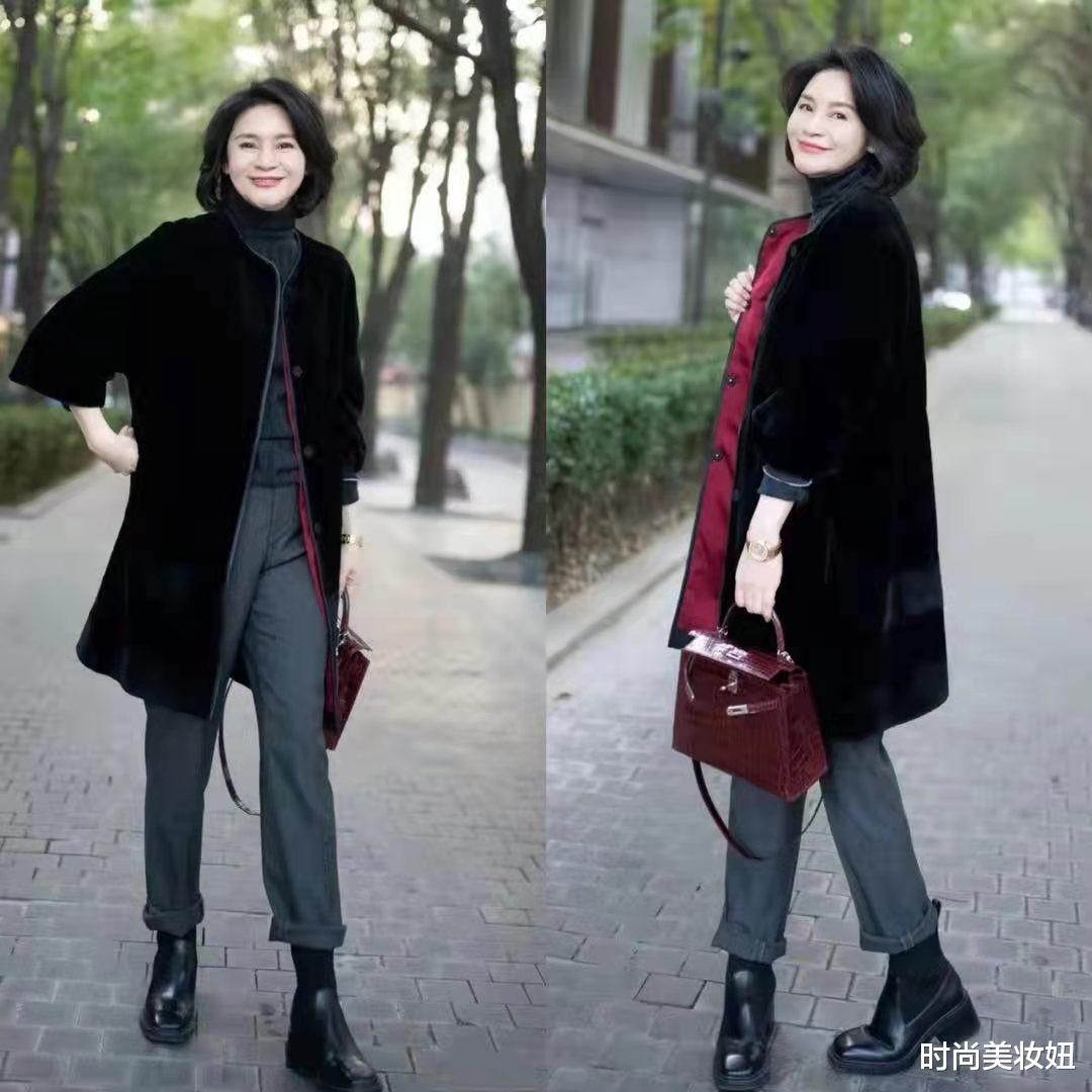 时尚美妆妞 这才是60岁该有的秋冬穿搭，实用又时髦，轻松摆脱“老气”