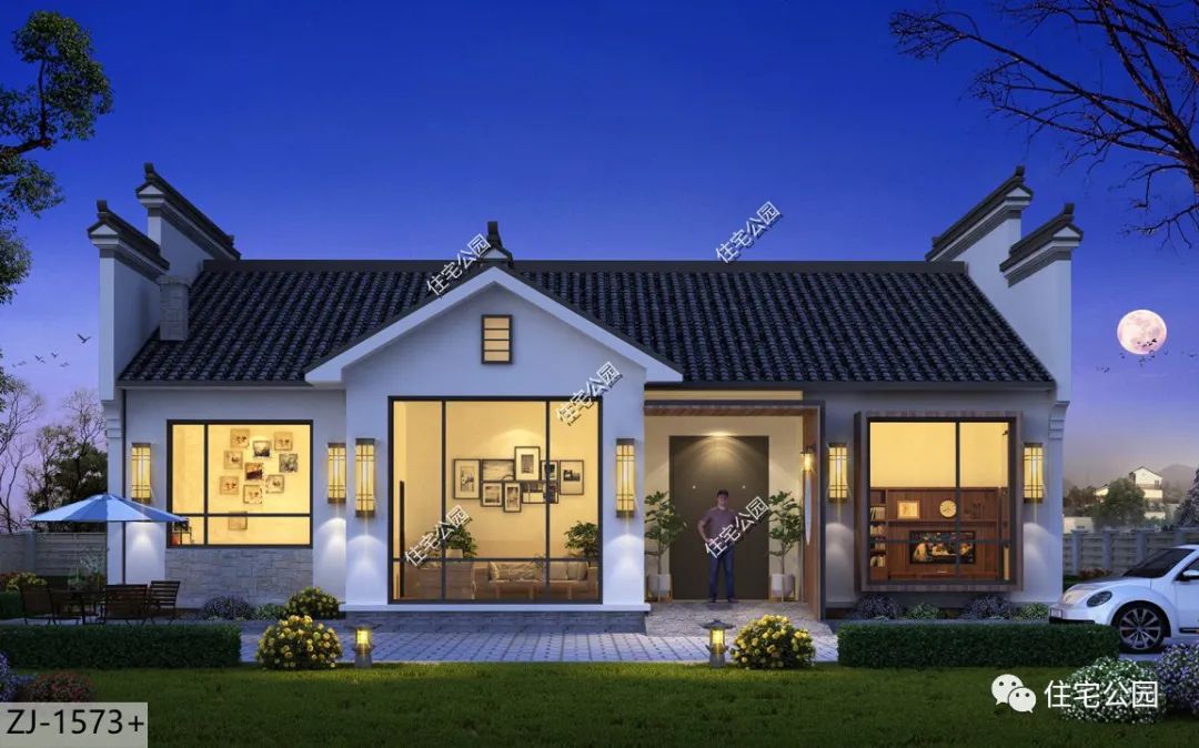长租公寓|精选图库：15套中式大宅，农村就该建这样的房子