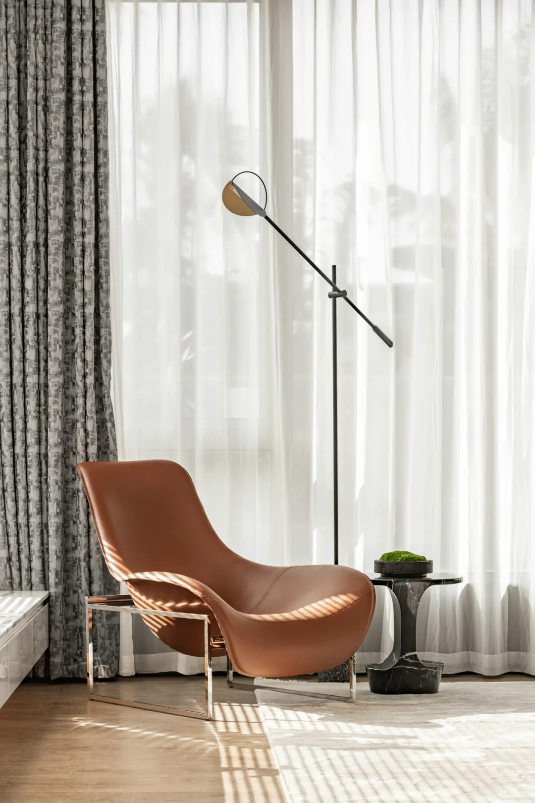 180m2现代极简丨朴素的空间设计,也让生活简约温馨舒适!