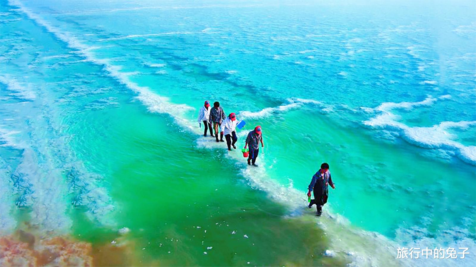 杭州 塔克拉玛干沙漠突现巨大湖泊，不毛之地“复活”了？