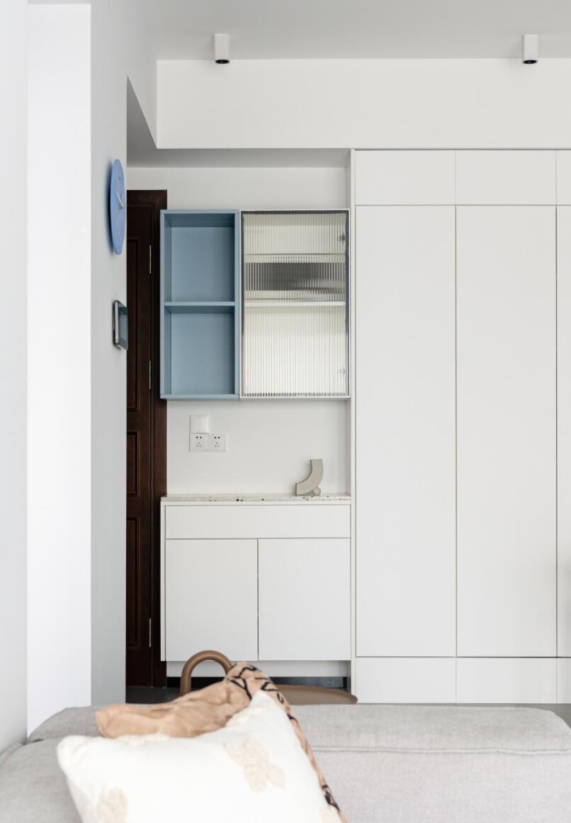 越简单越高级,她89㎡新家就算刷大白,也照样有藏不住的质感