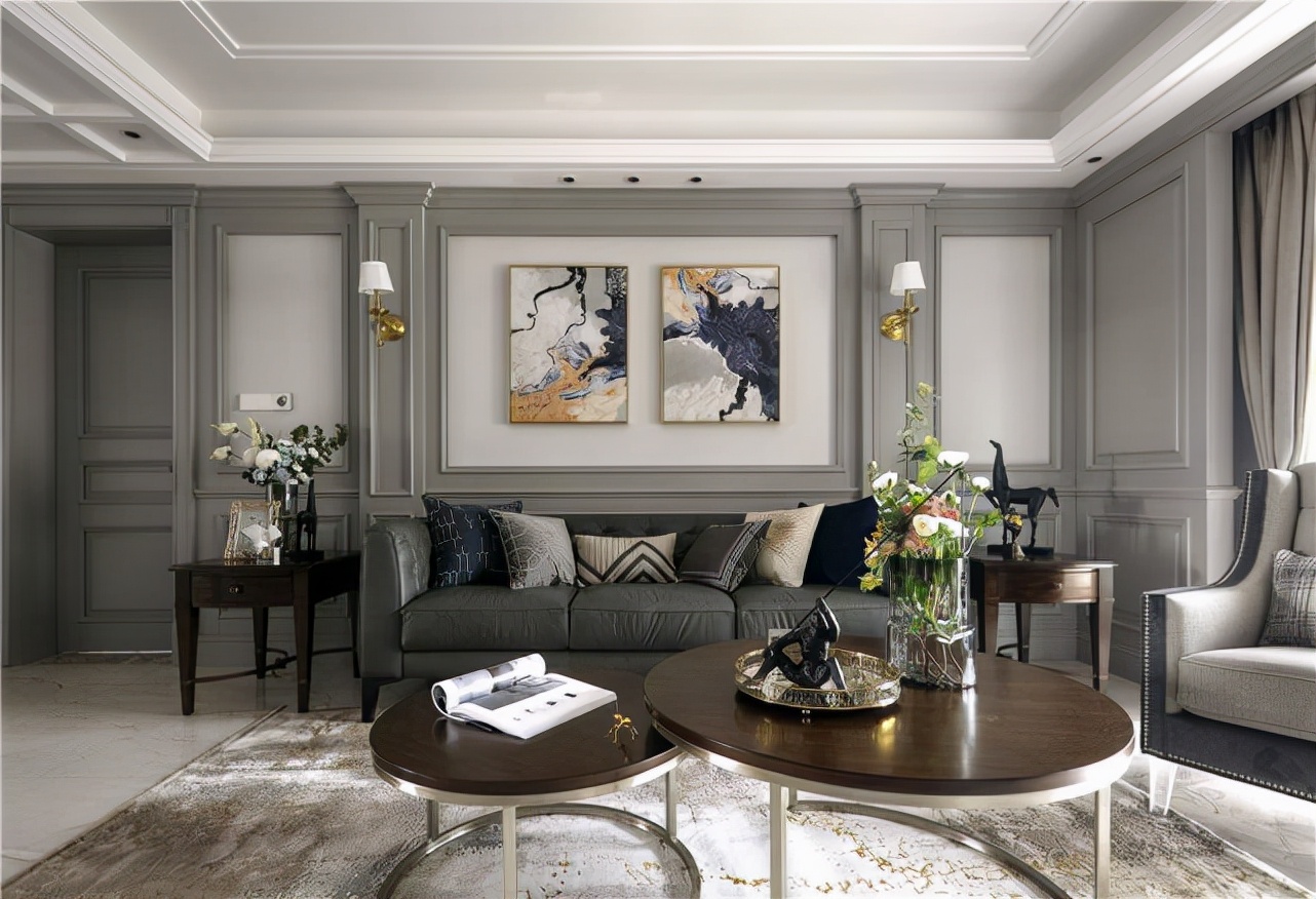 118平美式风三居室,你居住的空间里藏着你的品味与生活