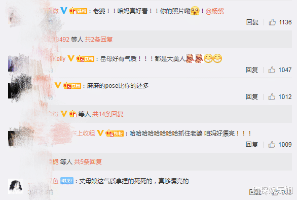 杨紫|杨紫晒妈妈气质美照甜喊贵妇，杨妈妈穿长裙优雅端庄，星范超足