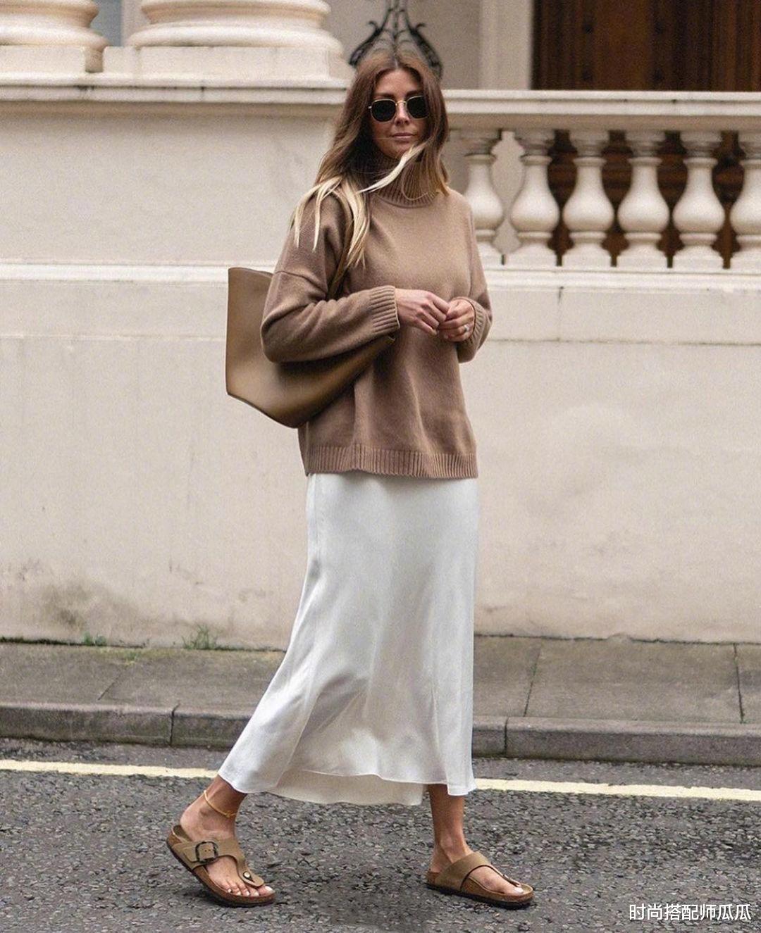 时尚搭配师瓜瓜 秋天穿衣要“去繁就简”才够高级，get这3个搭配套路，怎么穿都美
