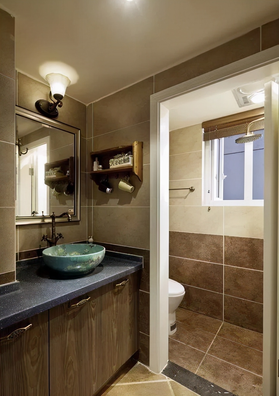 小户型卫生间只有4-5m2，也能够非常实用！