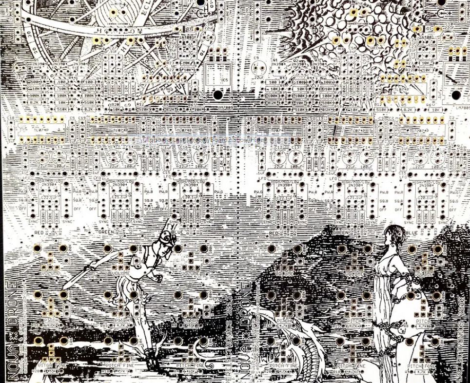 视觉享受,一组超赞的PCB设计艺术