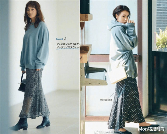 Mon巧搭时尚|40岁女人穿卫衣，要谨记“三穿三不穿”法则，这样才能时髦又得体