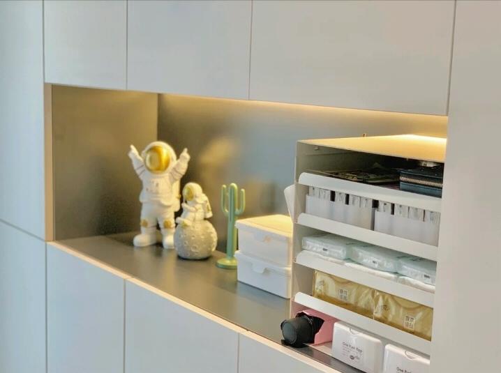 |141㎡大平层,装修将近45万,客餐厅是户主最满意的作品