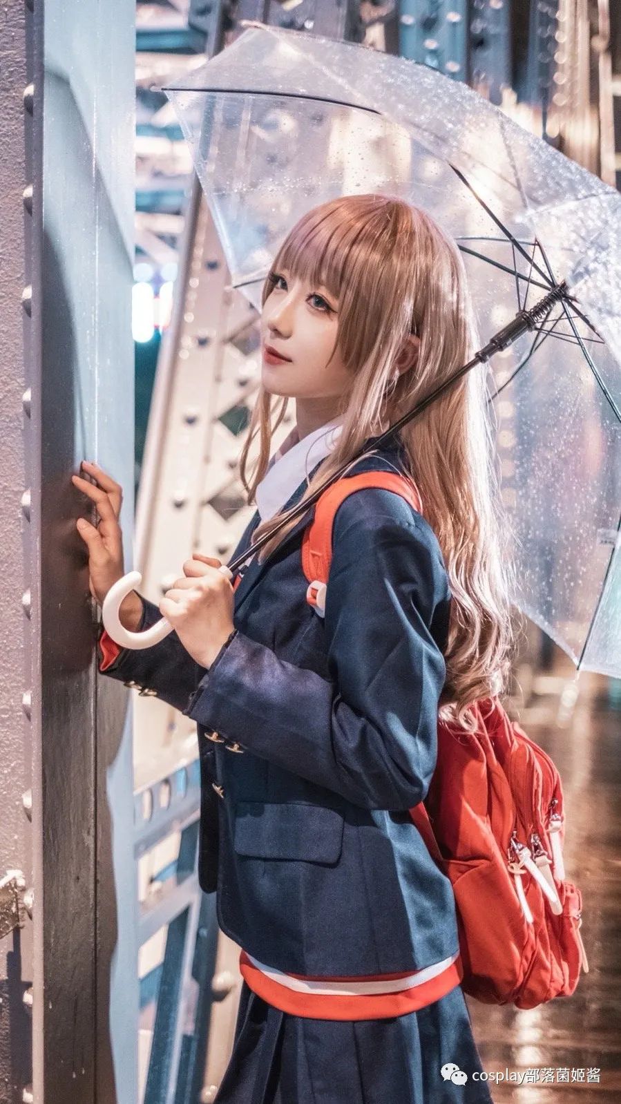 制服|cos：雨景下南梦芽制服的九宫格