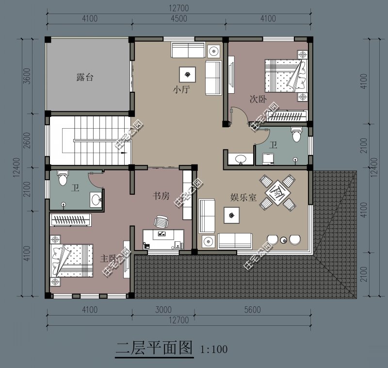 别墅|10套高颜值二层别墅，附带详细的平面方案，你更喜欢哪一套？