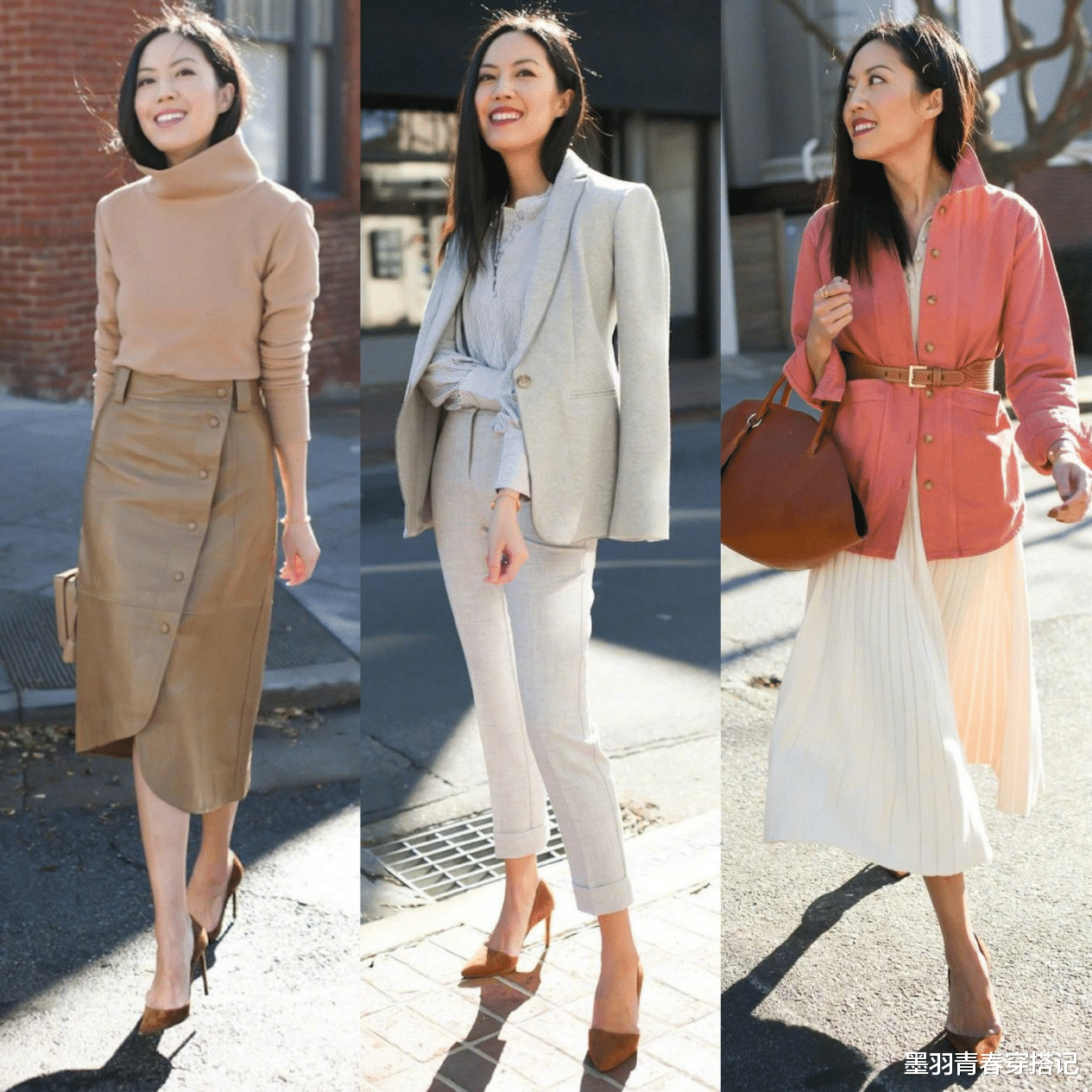咸宁|职场穿搭我就佩服她，每天都是高跟鞋，搭基础单品穿出都市女人味