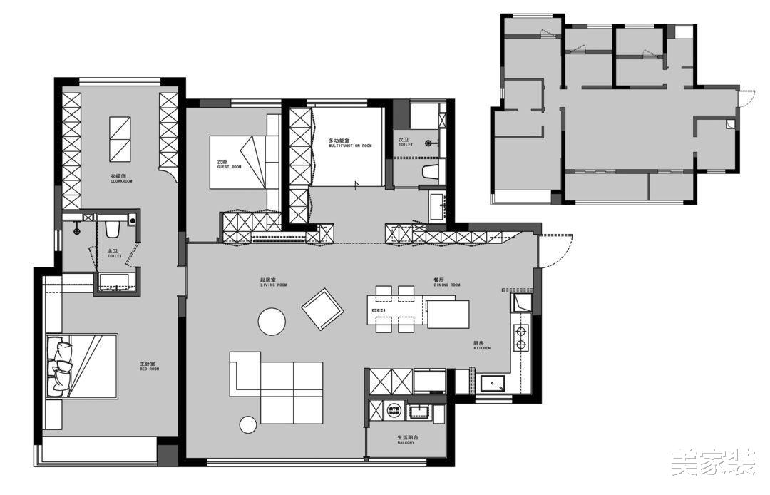 国家运动员的家,采用化繁为简的装修方式,打造整洁舒适的家