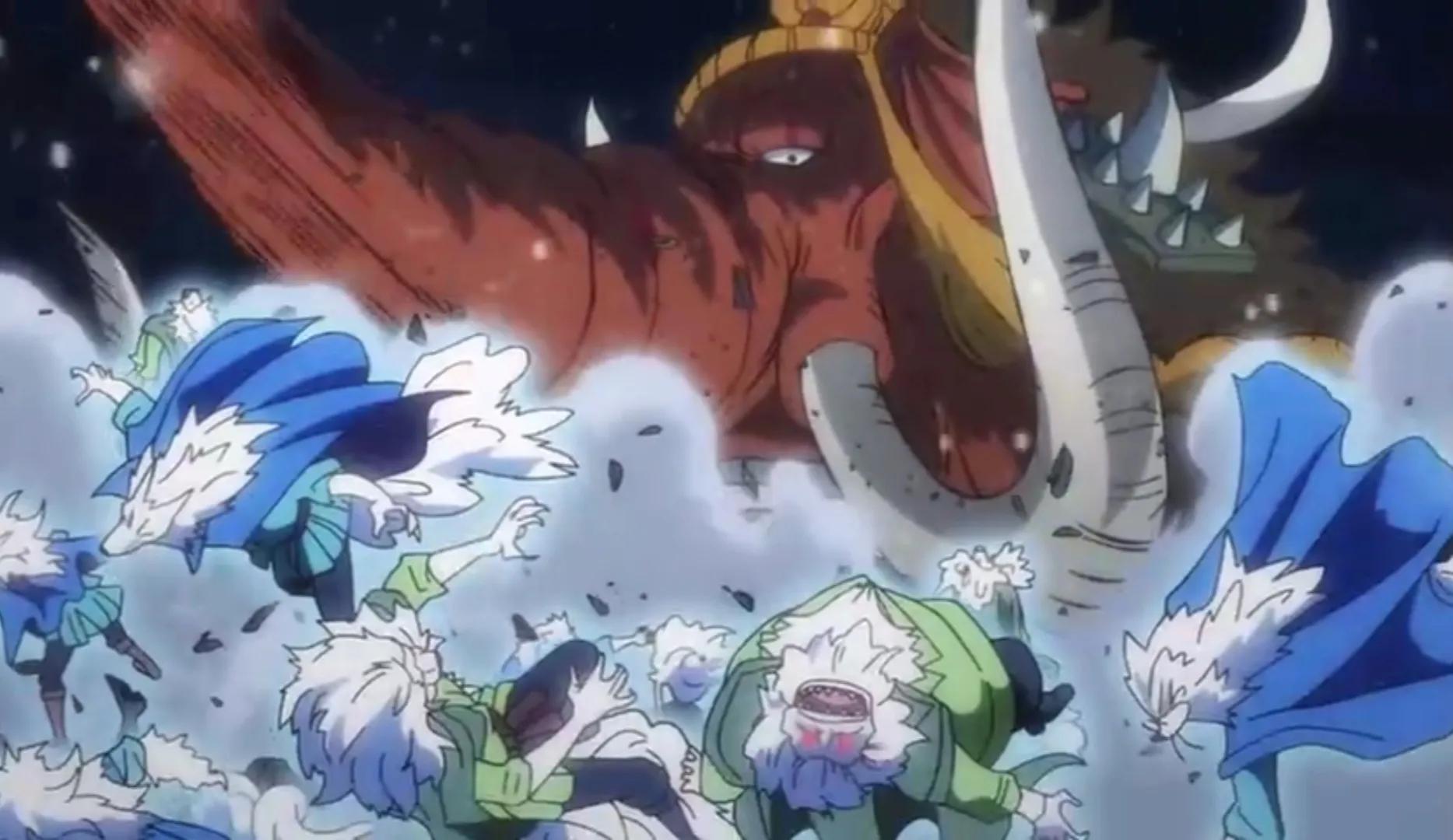 |海贼王1000集：旱灾杰克干掉一群毛皮族，却被犬岚秒杀，堪称劳模